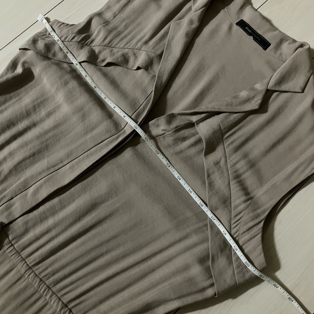 BCBGMAXAZRIA “COLE” Sleeveless Utility Jumpsuit - Picture 12 of 17